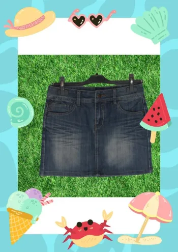 jupe jeans