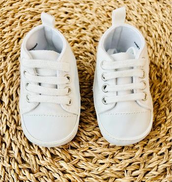 Baskets bébé montantes en toile Kiabi