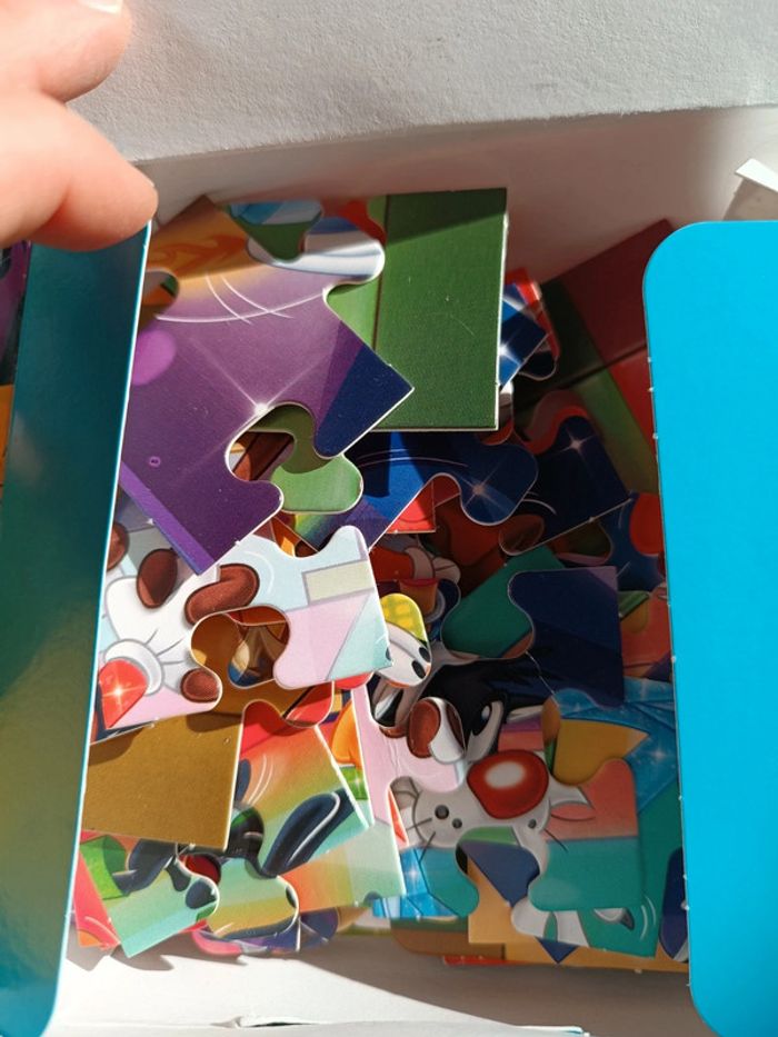 Puzzle carton Looney Tunes 48 pièces Pirouette Cacahuète jouet Mac Donald - photo numéro 4