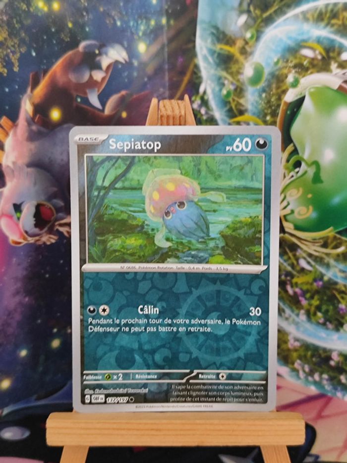 Sepiatop reverse 137/197 flammes obsidiennes