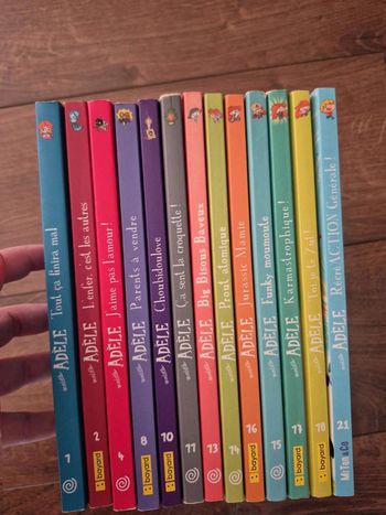 Bande dessinée Mortelle adèle 8€ pièce