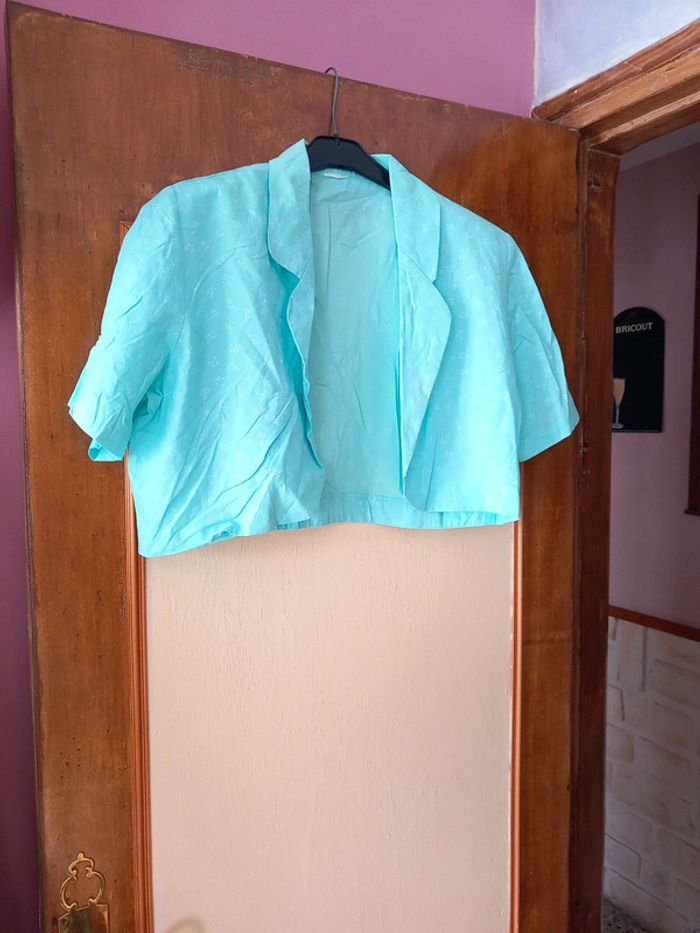 Robe a bretelle+ boléro T44 comme Neuf - photo numéro 5