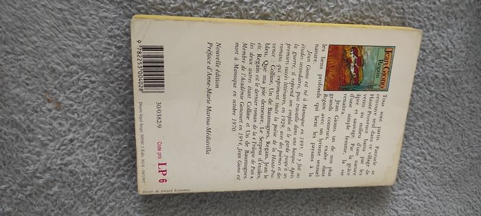 Livre Regain Jean Giono - photo numéro 2