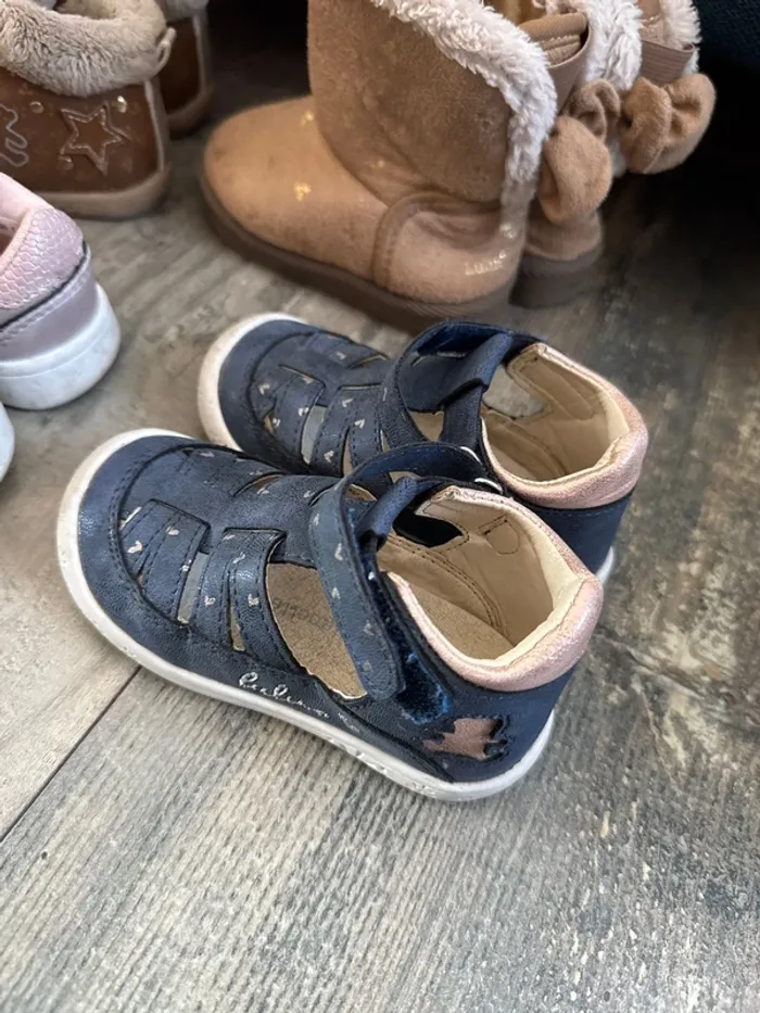 Lot chaussures lulu castagnette taille 22 - photo numéro 5