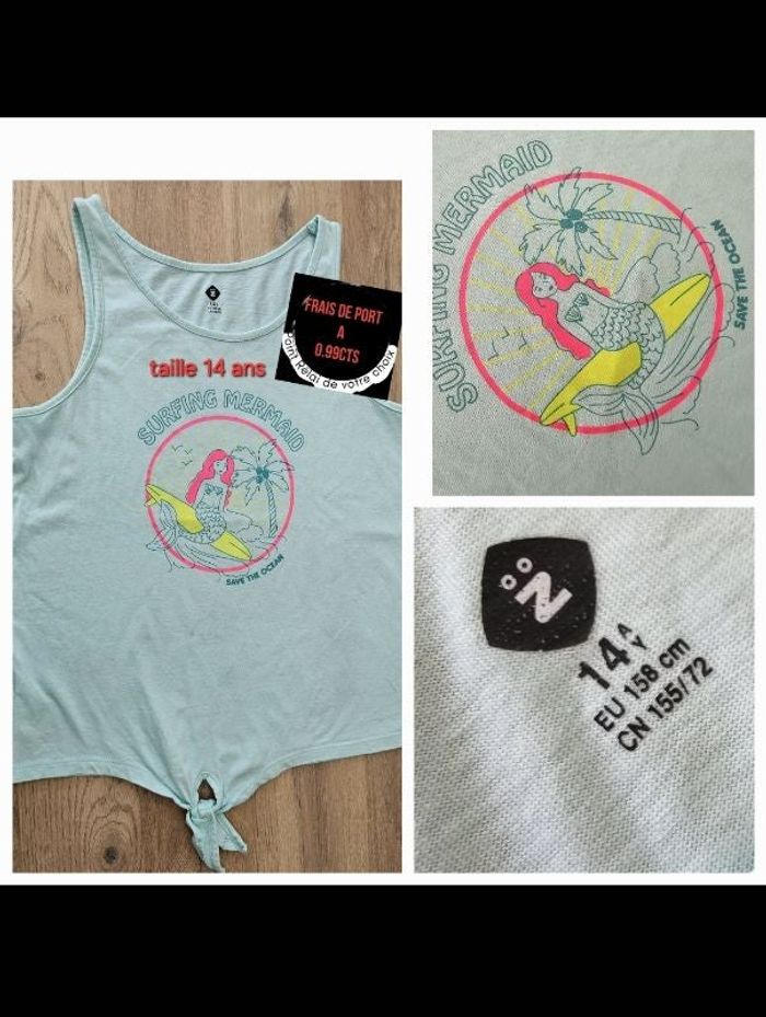 Debardeur nouées 14 ans fille