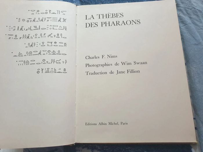 Sublime livre Égypte ancien 1965 - photo numéro 2