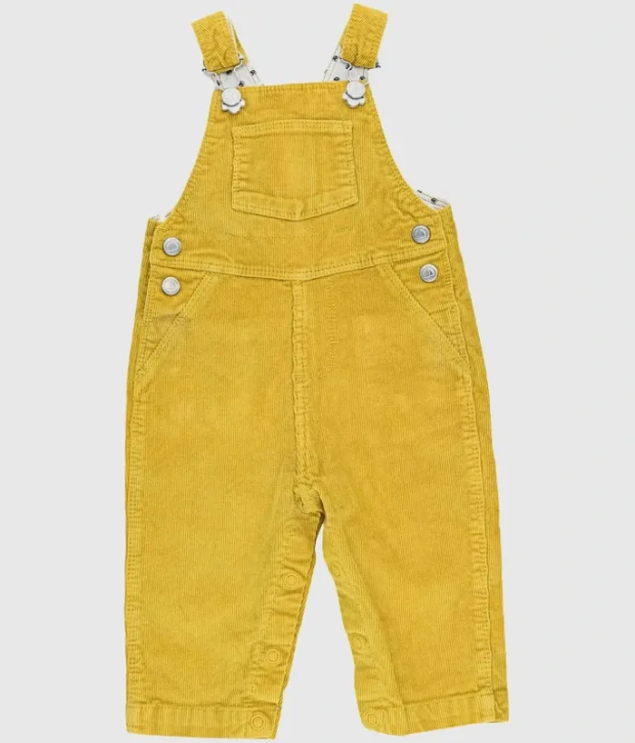 Salopette 3 mois en velours Petit Bateau