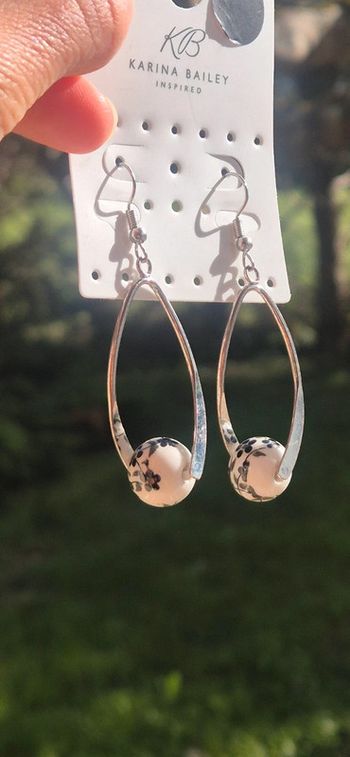 Boucles d'oreilles fleuries