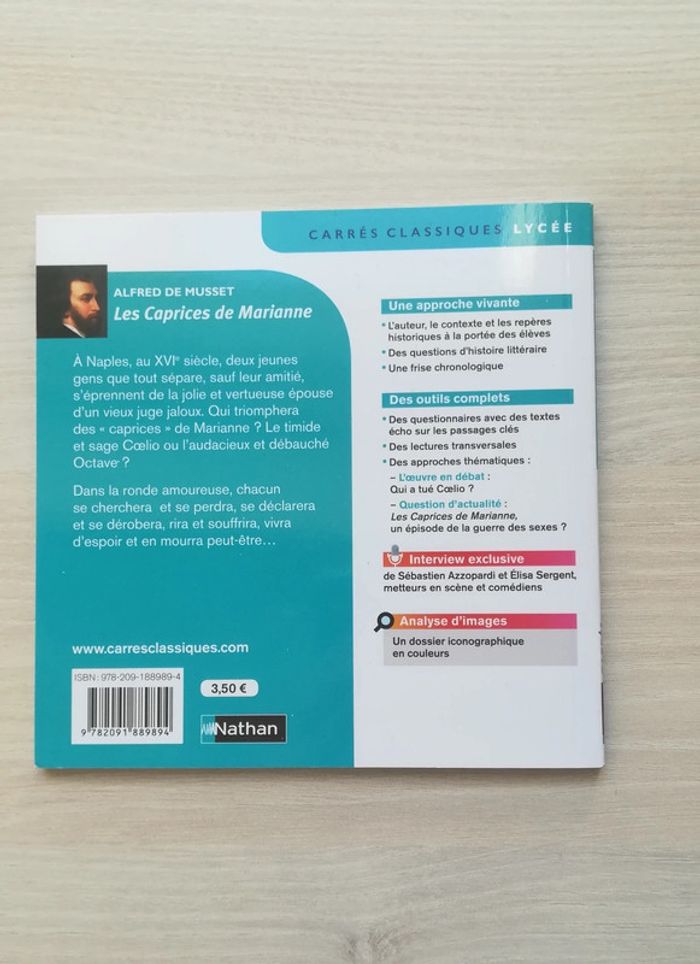 Livre Les Caprices de Marianne - V92B - photo numéro 2