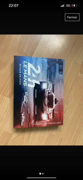 Calendrier 24h Le Mans