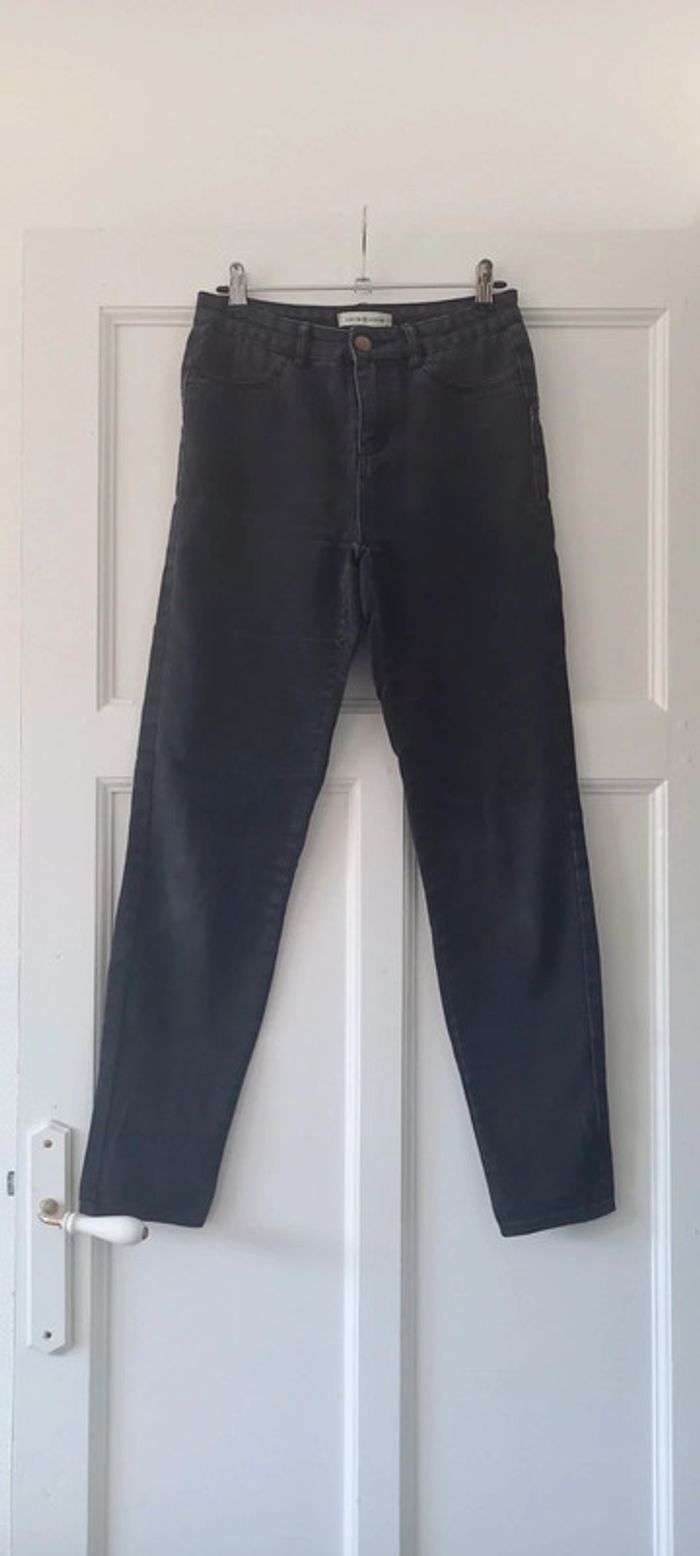 Jean skinny noir cache cache 38 - photo numéro 1