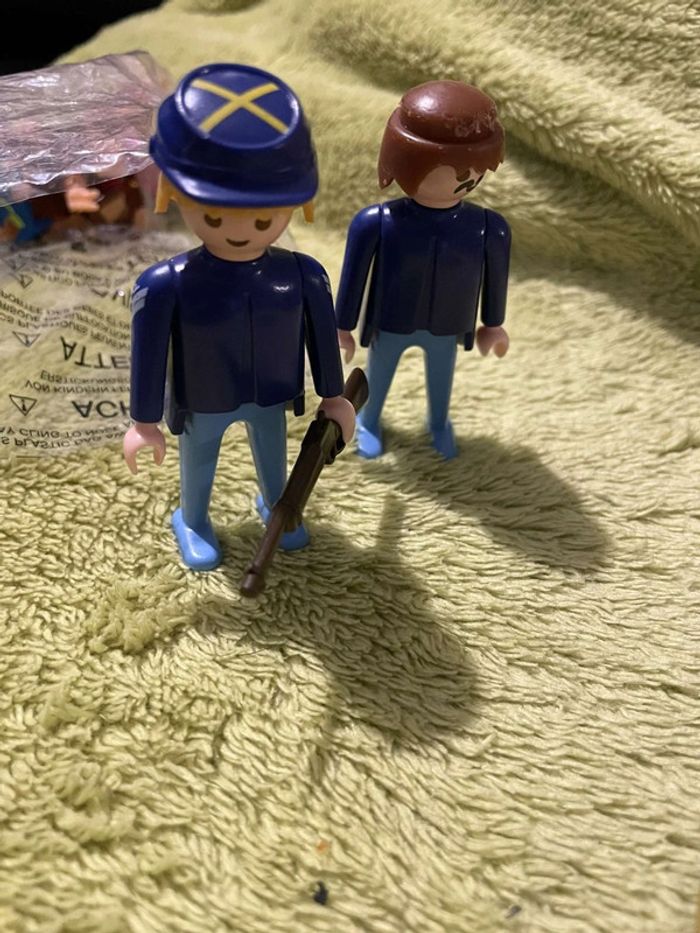 Playmobil Indiens Soldats Nordique Vintage 1974 Geobra - photo numéro 7