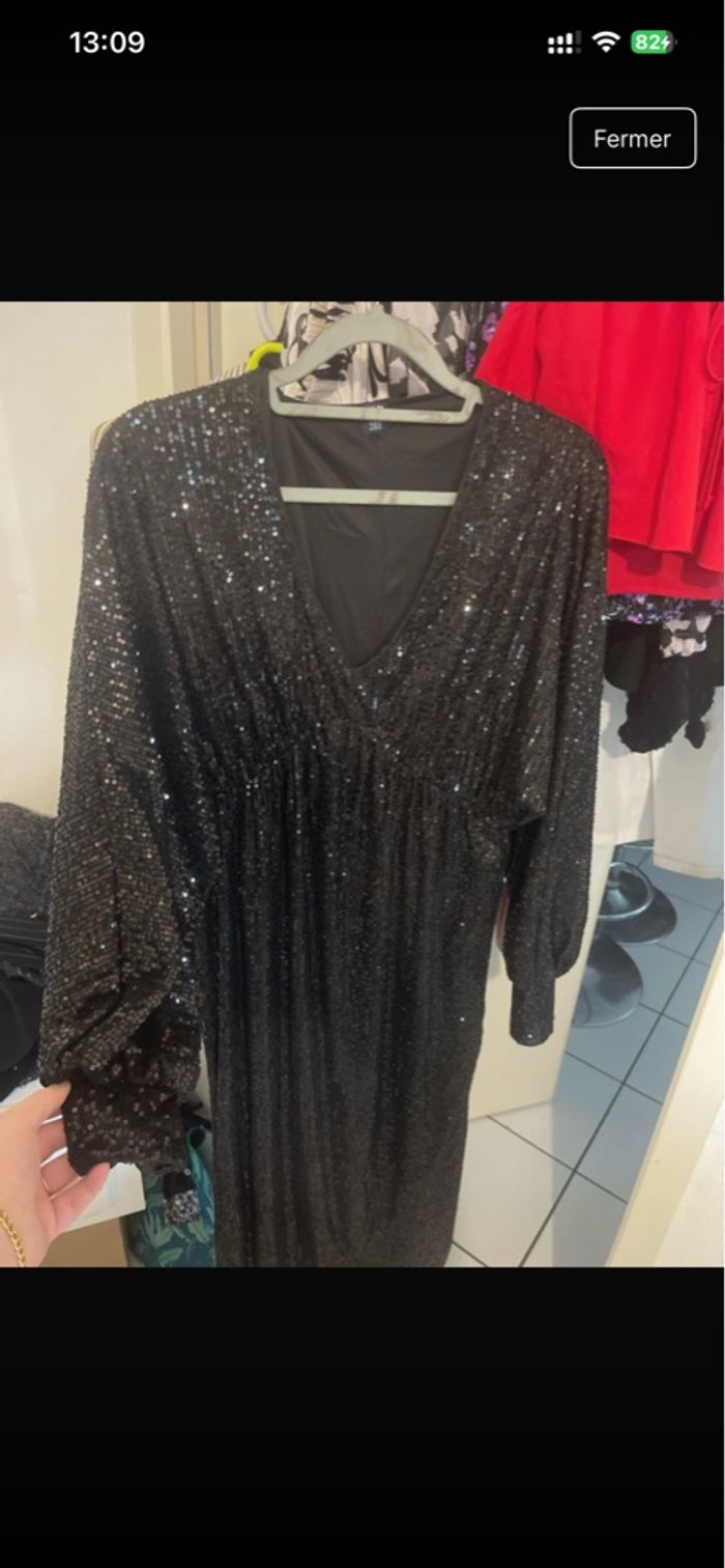 Robe à paillettes