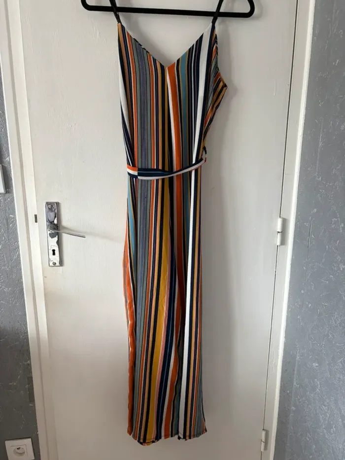 Combinaison rayé multicolore - photo numéro 4