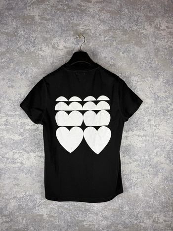 Tee Shirt Arte Heart´s Print Black & White