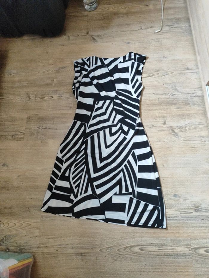 Robe zébré Promod T38 - photo numéro 3