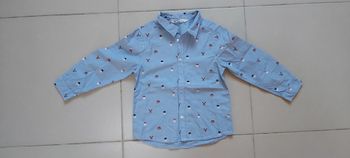 Chemise manche longue motif Noël 110