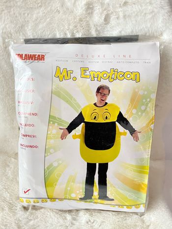 Déguisement Mr Emoticon taille unique