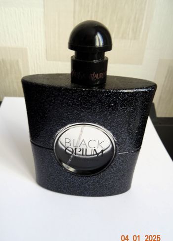 flacon vide parfum Yves st Laurent black opium