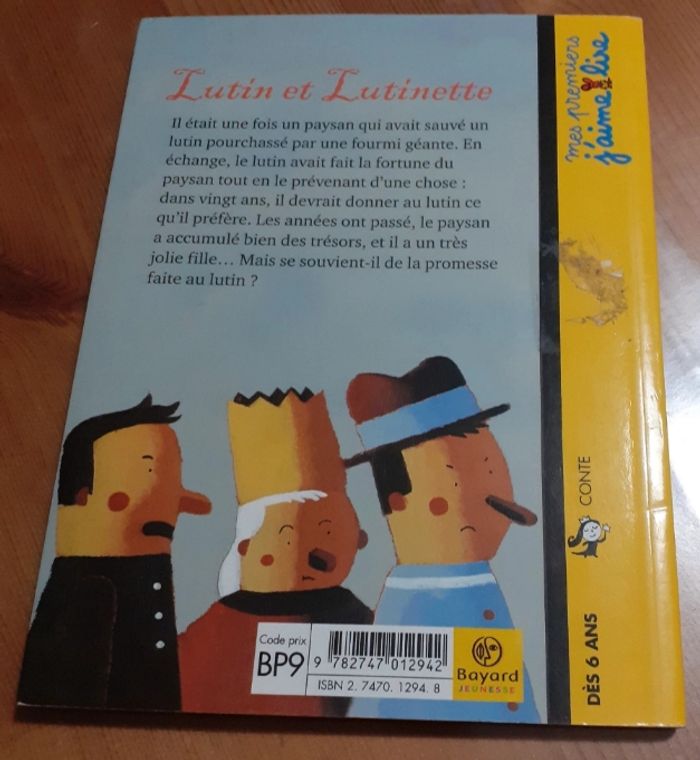 Livre Lutin et lutinettes J'aime lire - photo numéro 2