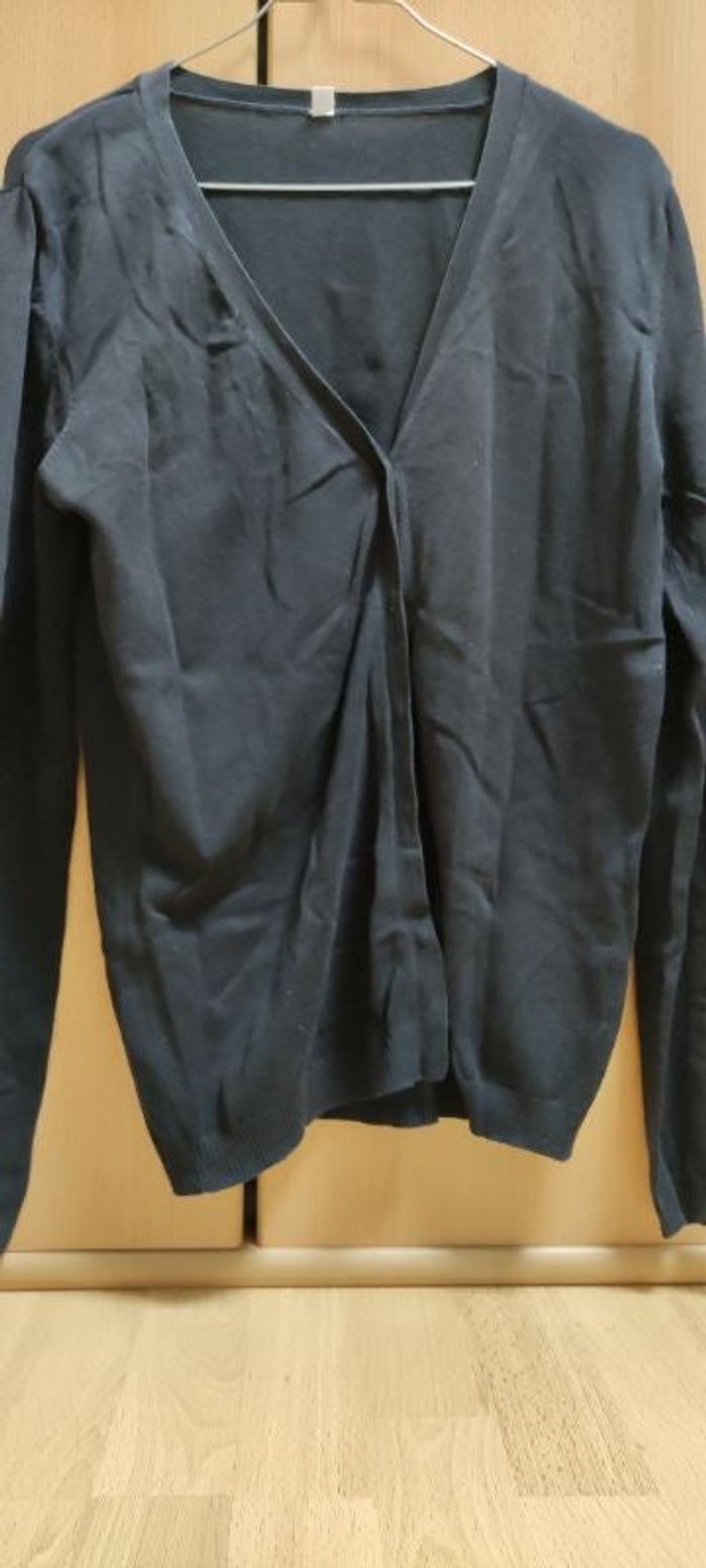 Gilet noir uni