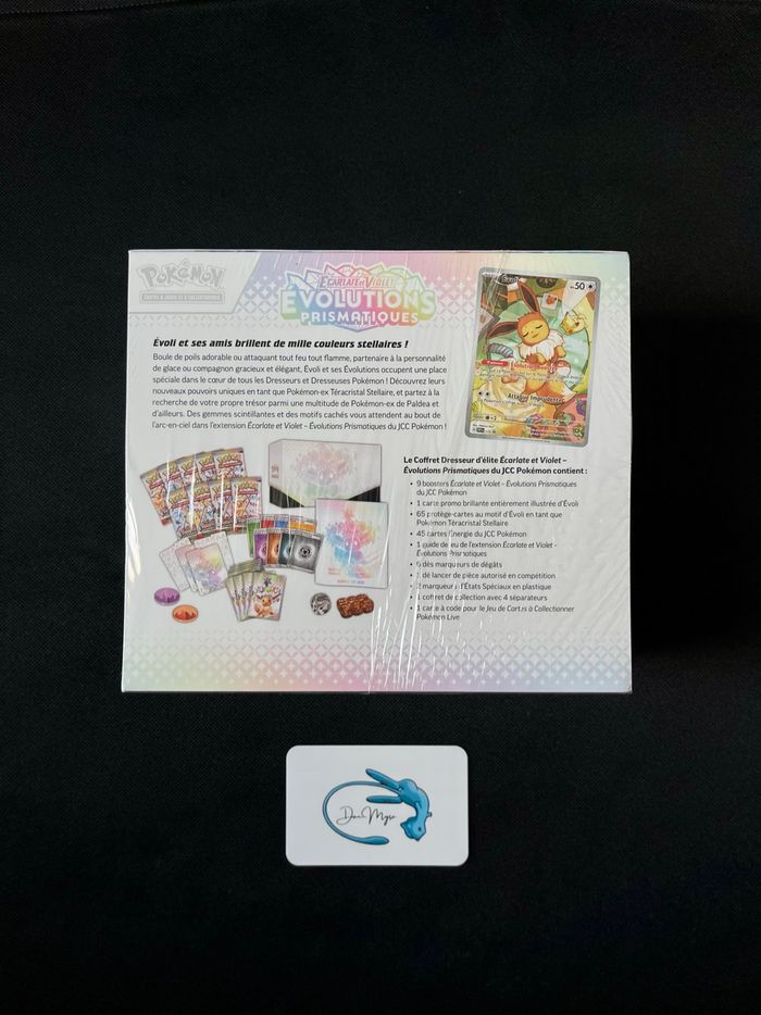 Pokémon ETB Évolutions Prismatiques EV 8.5 : 119€ - photo numéro 2