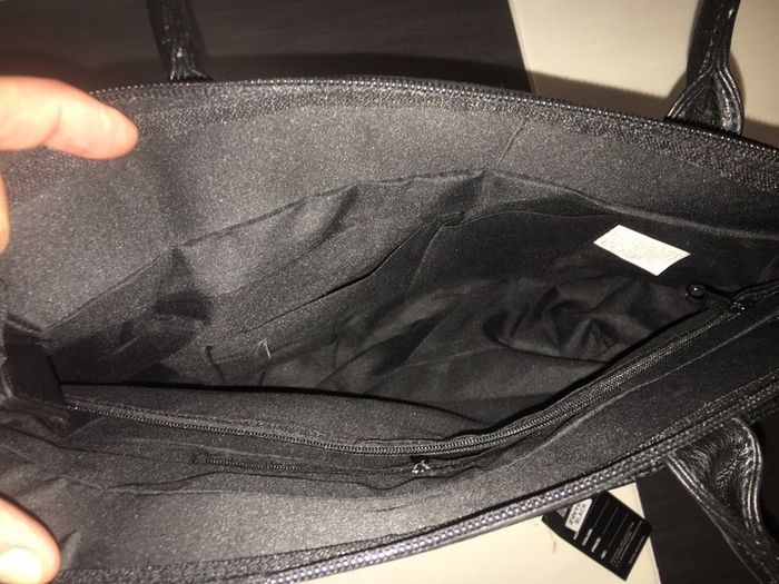 Sac à main femme similicuir noir - photo numéro 4