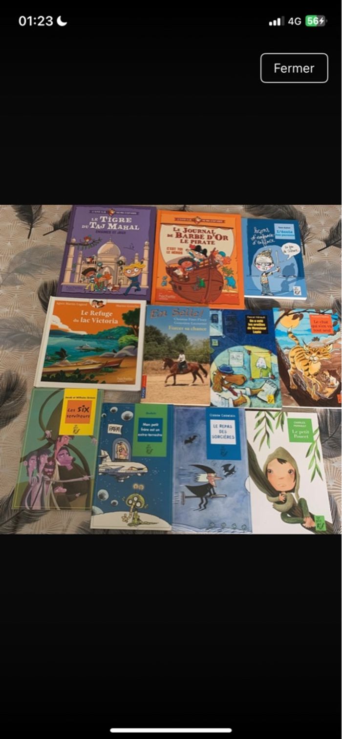 Lot de 11 livres pour enfants