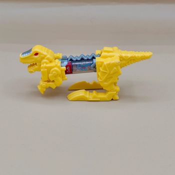 Figurine T-Rex zord jaune + energem 1