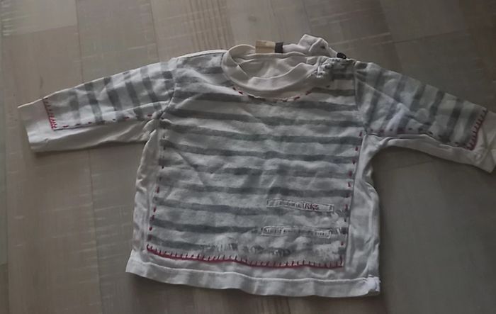 Tee shirt manches longues 6 mois - photo numéro 3