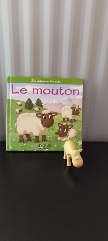 Le mouton, livre avec figurine