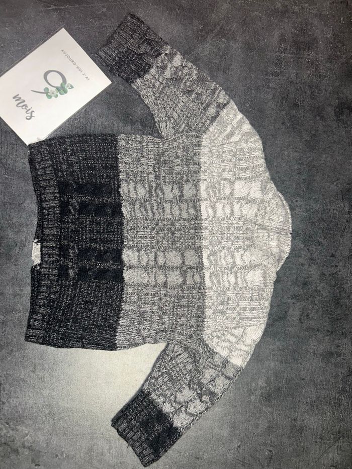 Gilet gris moyen - photo numéro 4