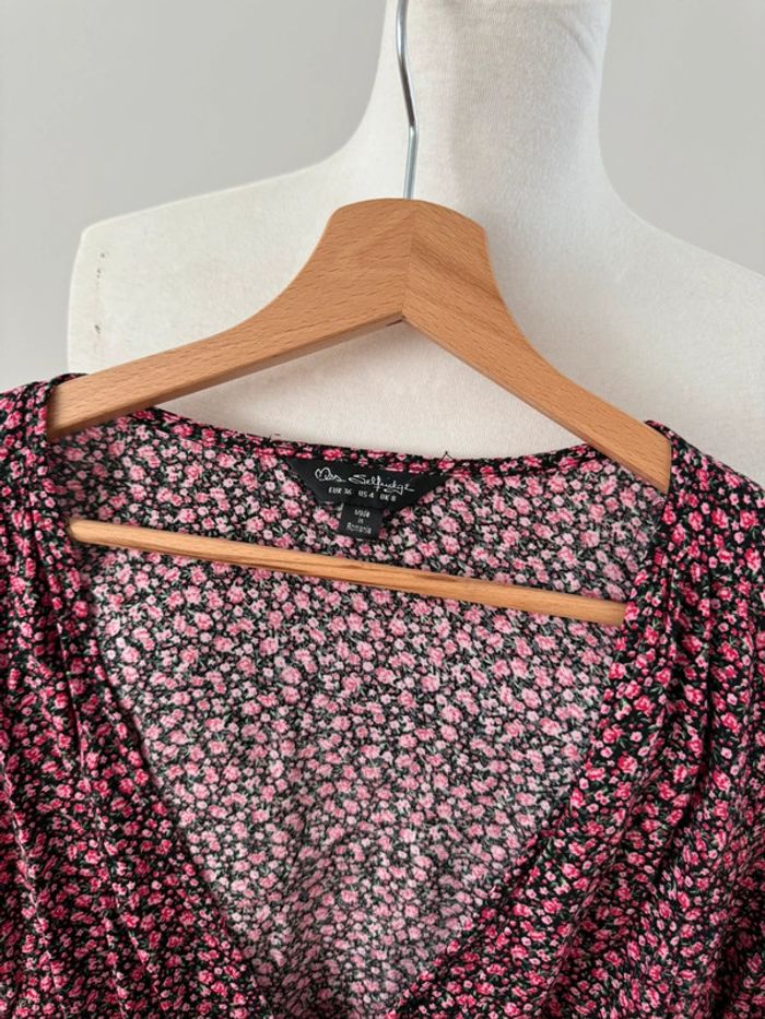 Jolie blouse fleurie 36/S - photo numéro 2