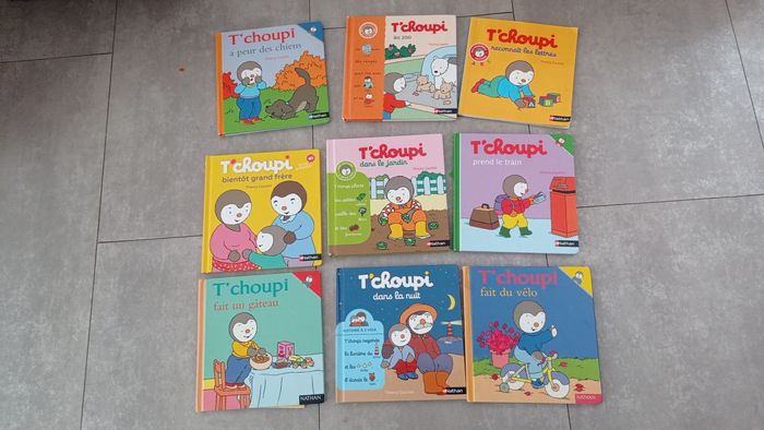 Livre T'choupi bien lire l'annonce