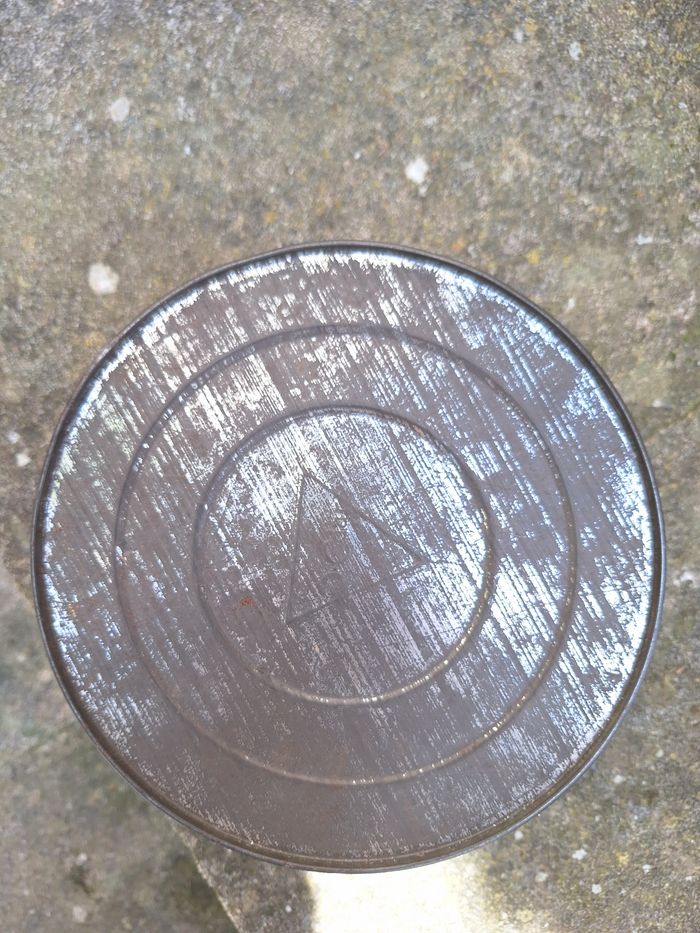 Boîte métallique vintage O Cedar publicitaire - photo numéro 2