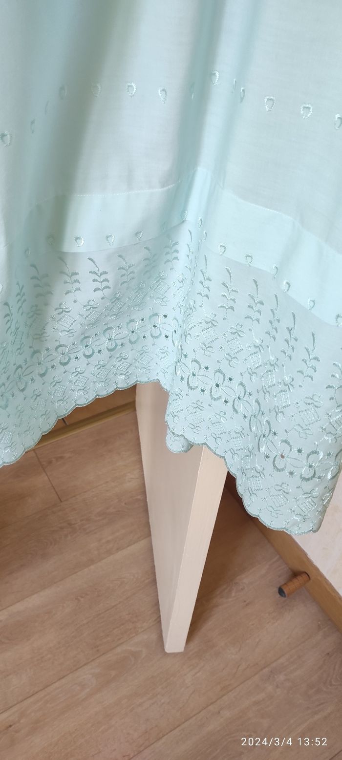 Chemise de nuit dentelle fait main ✋T. 54 - photo numéro 9