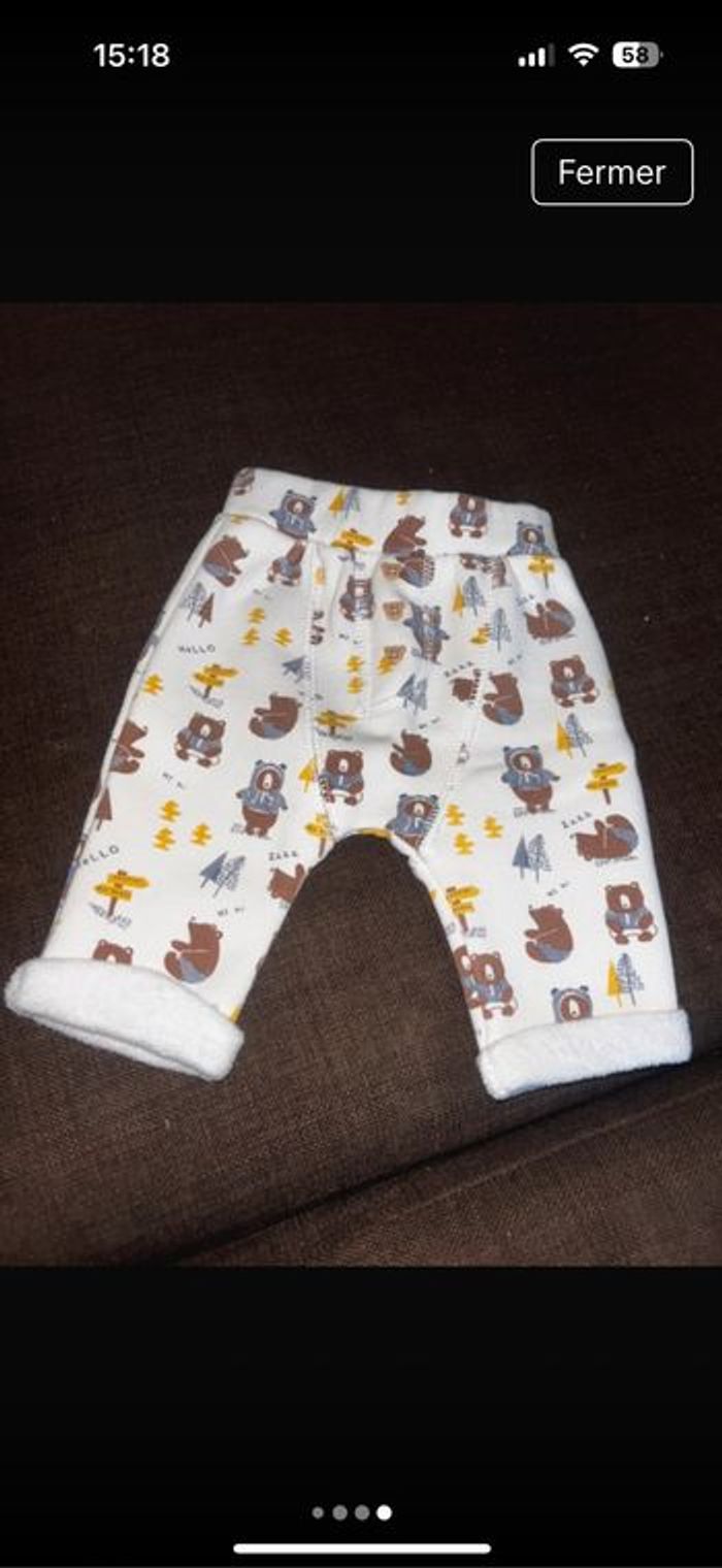 Ensemble body pantalon petit ours