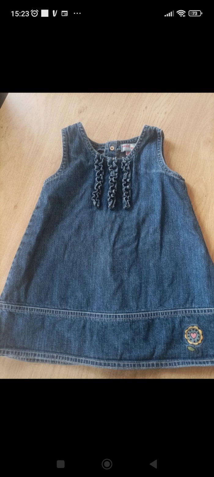Robe en jeans 24 mois - photo numéro 2