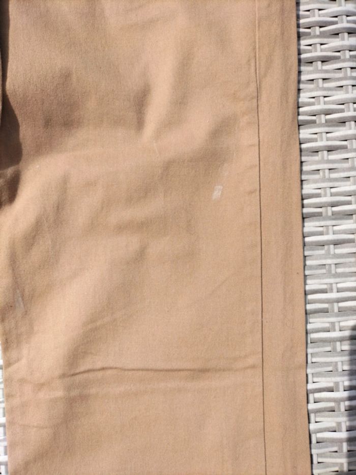 Pantalon toile beige taille 44 - photo numéro 2