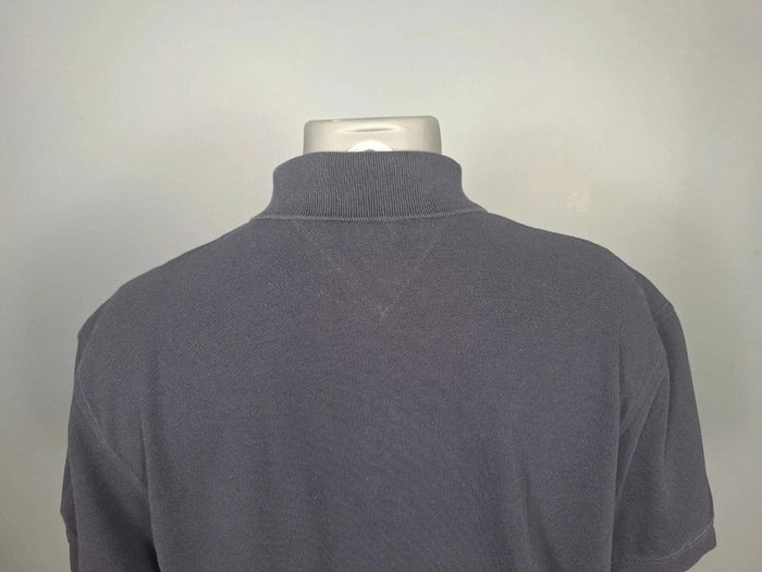 Polo tommy hilfiger bleu foncé - taille L - 100% coton - brodé (36) - photo numéro 6