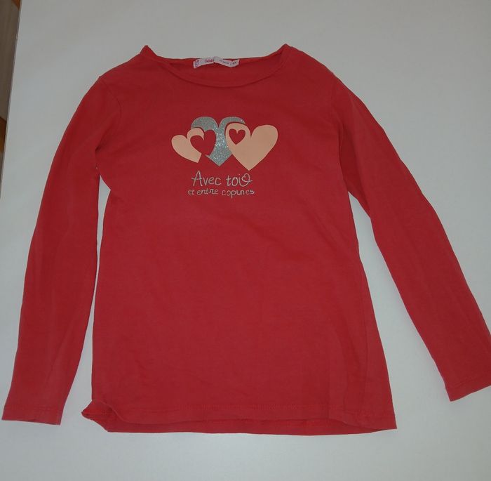Tee shirt manches longues fille