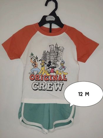 Très joli ensemble Mickey bébé garçon