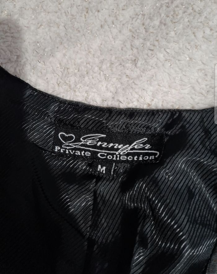 Boléro tailleur gris foncé - photo numéro 3