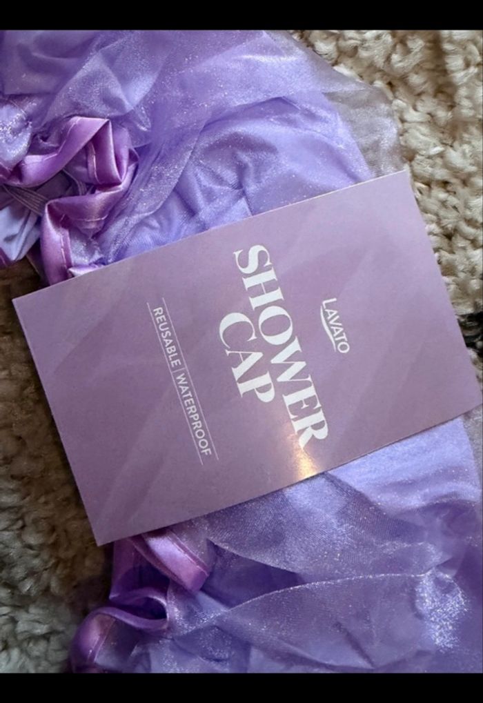 Bonnet de douche - photo numéro 2