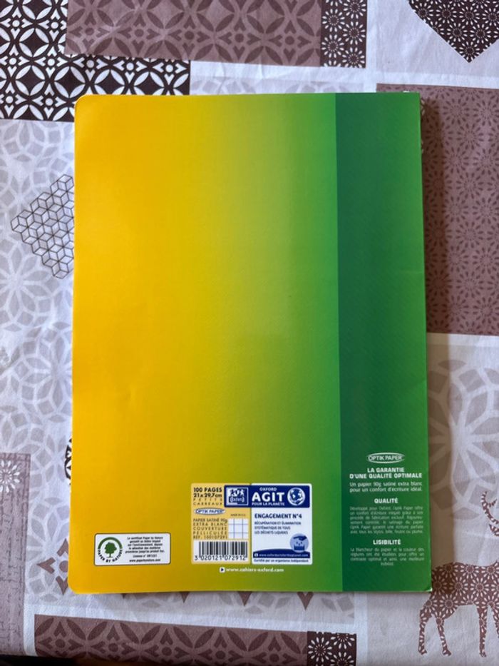 Cahier feuilles simples détachable - photo numéro 3