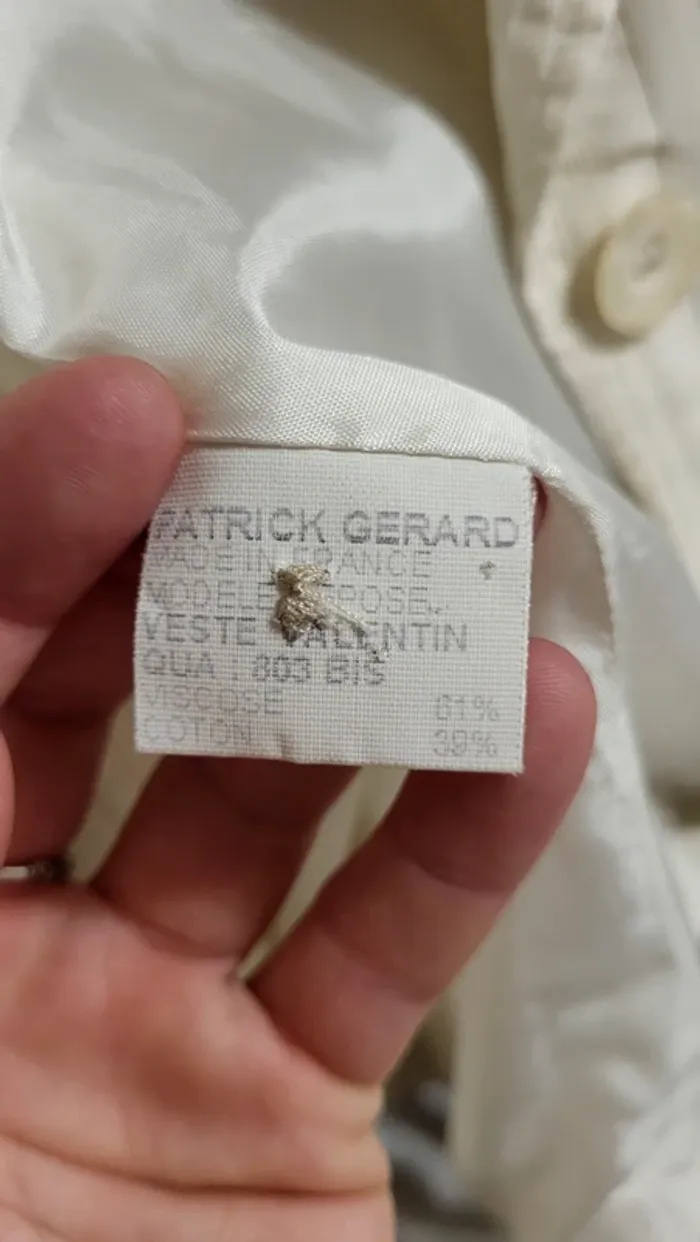 Costume femme couleur crème - photo numéro 7