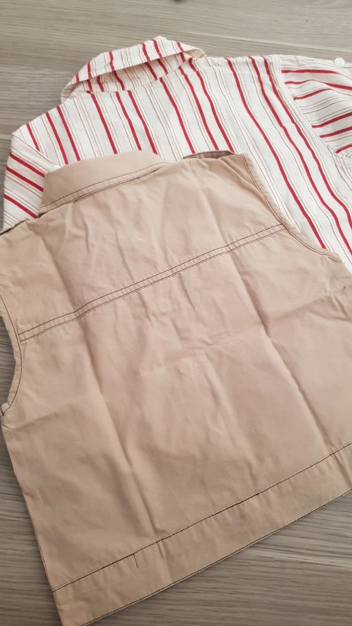Ensemble chemise ML 2 ans - photo numéro 4