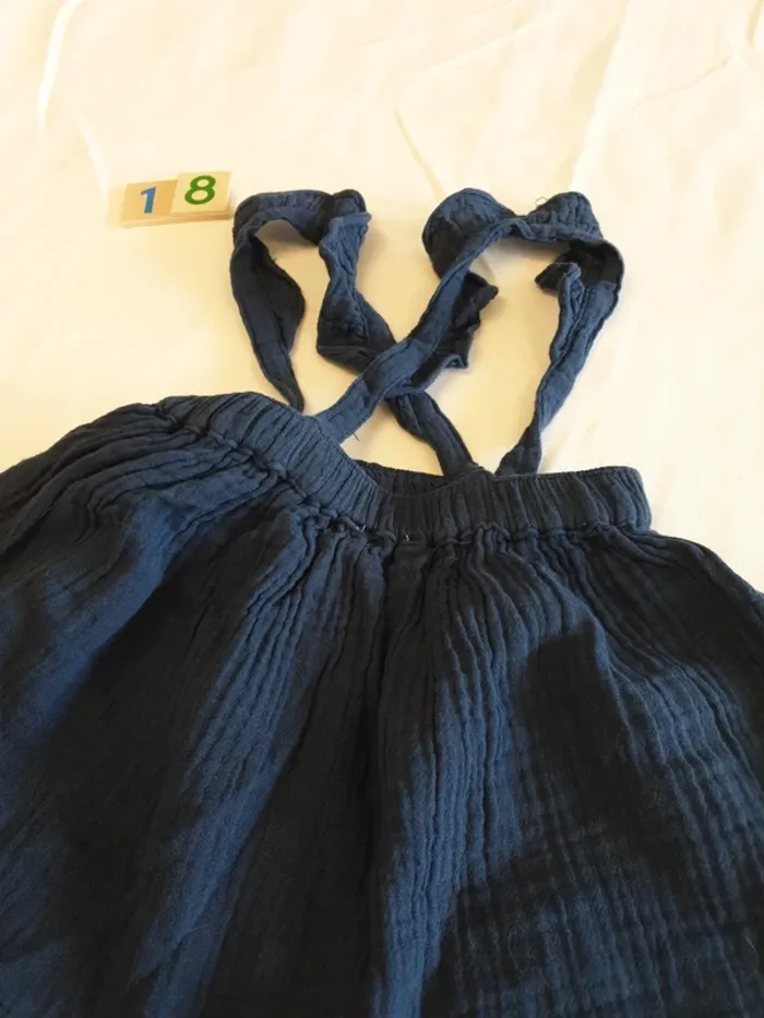 Lot salopette & robe Vertbaudet 18 mois - photo numéro 9