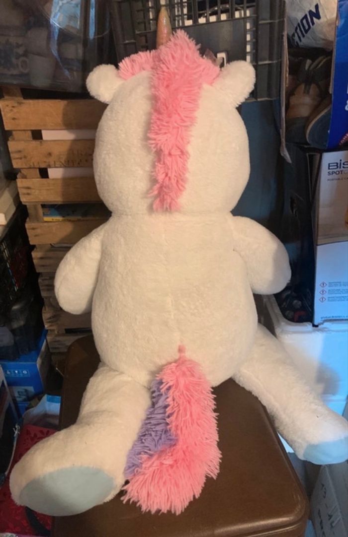Peluche géante licorne - photo numéro 3