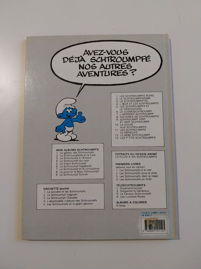 BD les Schtroumpfs et le Cracoucass - photo numéro 2